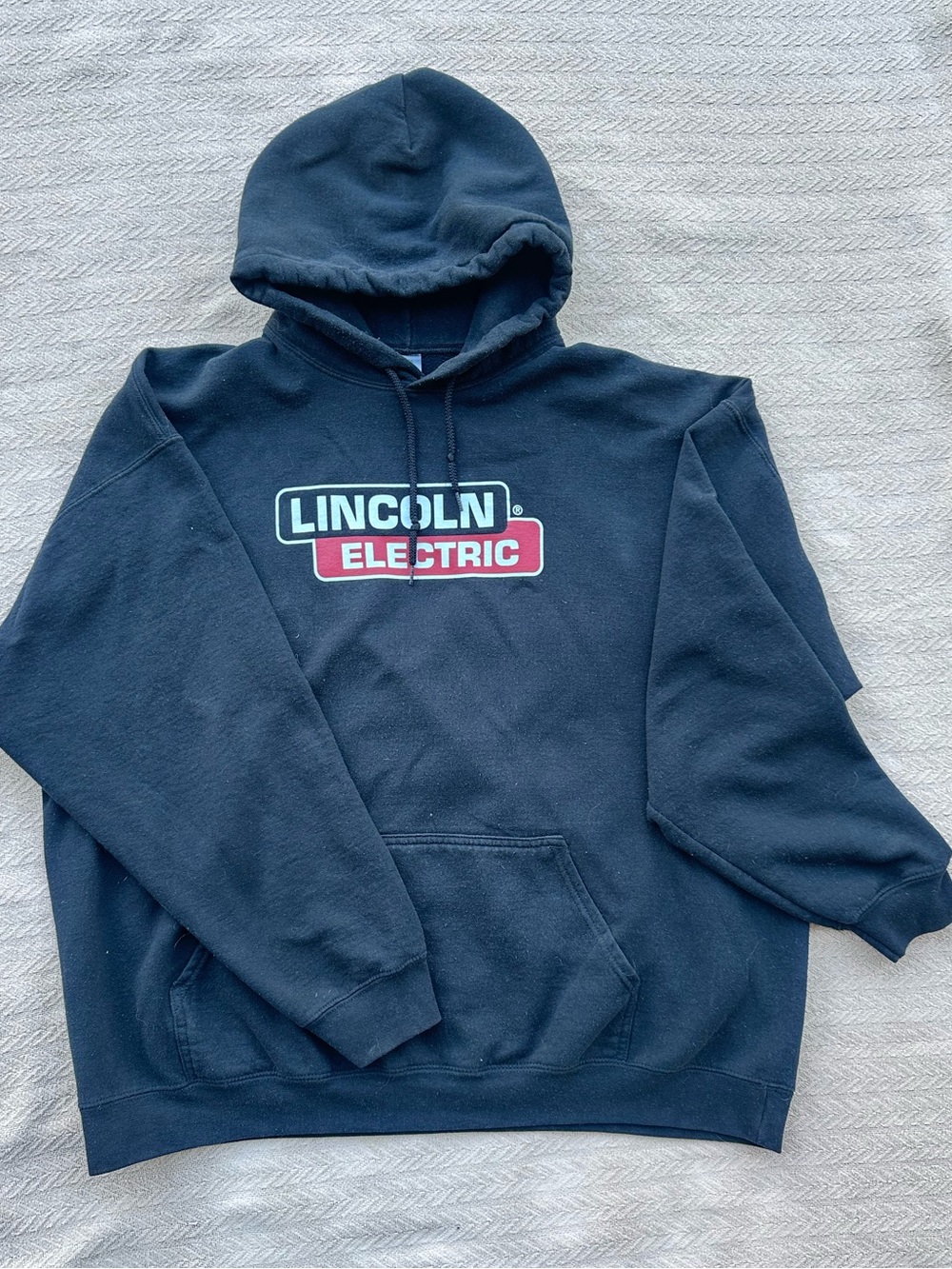 Men’s Lincoln Electric Black Pullover Hoodie